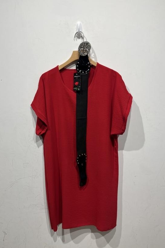 Dresses & Jumpsuits Women Red BELLE FA 5868_22 Efashion Paris