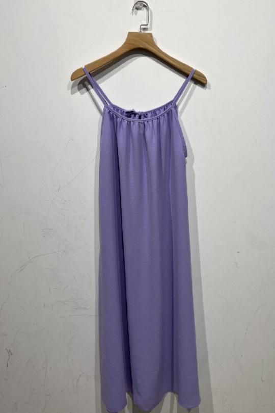 Robes longues Femme Violet BELLE FA 5869_3 Efashion Paris