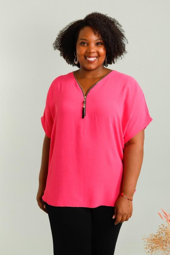 Tunics Women FUCHSIA BELLE FA 5881-226 Efashion Paris
