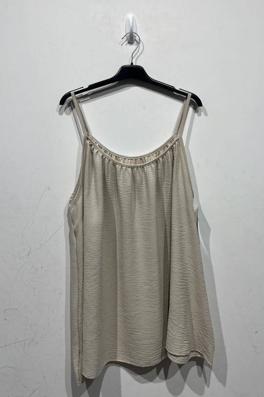Débardeurs Femme Jaune BELLE FA 58835 Efashion Paris