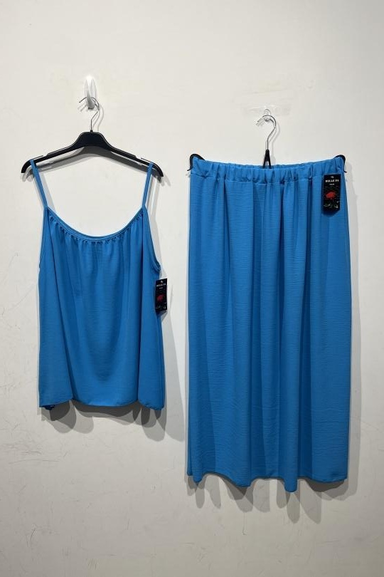 Ensembles Femme Cyan BELLE FA 829_8 Efashion Paris