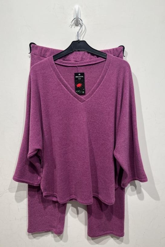 Completi Donna Mauve BELLE FA 803-21 Efashion Paris
