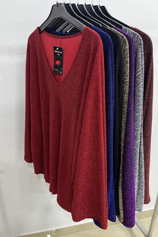Blusones Mujer Colores mixtos BELLE FA 5881-235 Efashion Paris