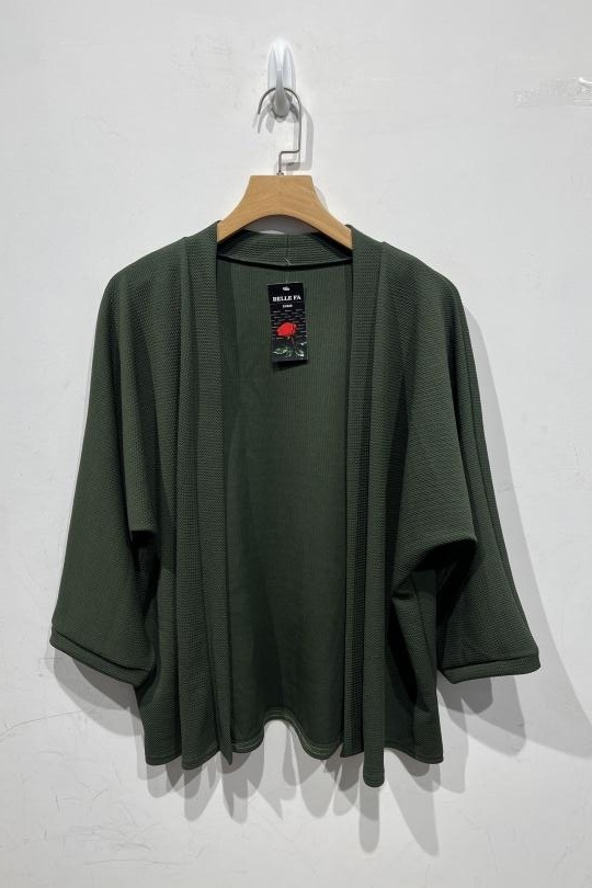 Gilets Femme Vert d eau BELLE FA 2688-10 Efashion Paris