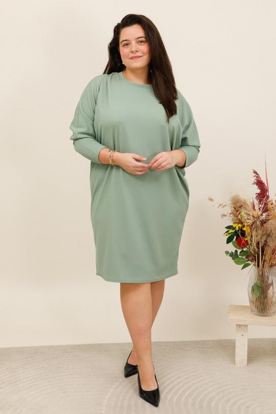 Robes & Combinaisons Femme Vert d eau BELLE FA 5824-31 Efashion Paris