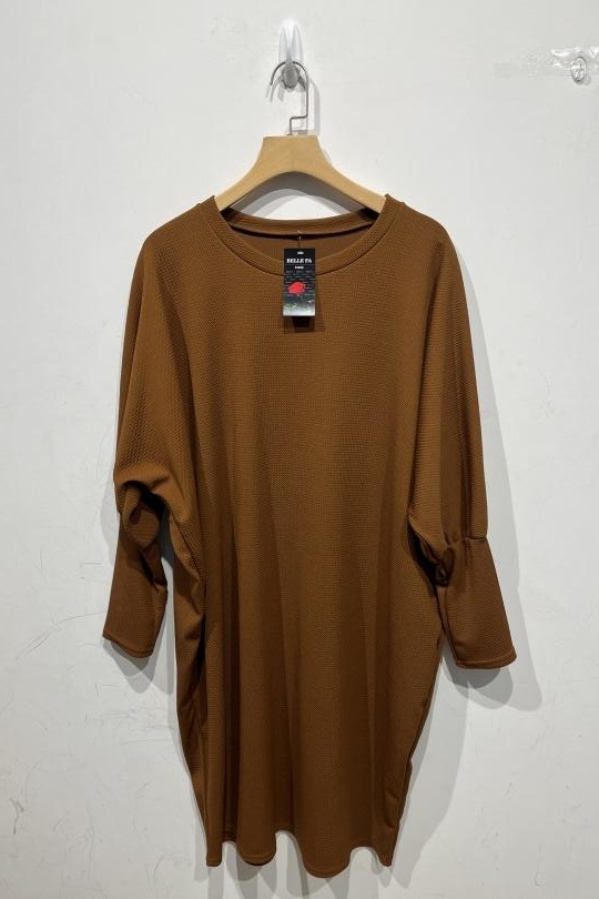 Robes & Combinaisons Femme Kaki BELLE FA 5824-31 Efashion Paris