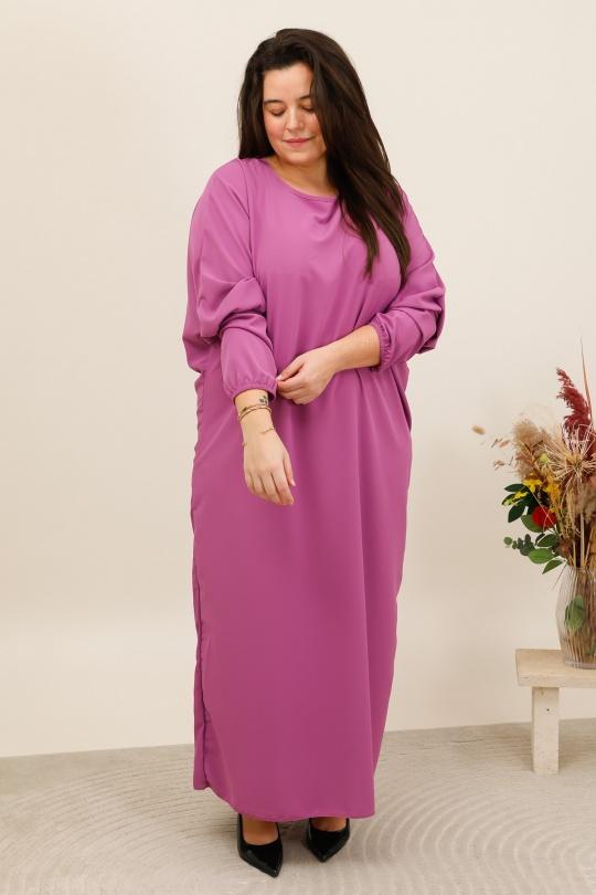 Robes & Combinaisons Femme Mauve BELLE FA 1126 Efashion Paris