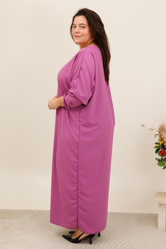 Robes & Combinaisons Femme Mauve BELLE FA 1126 Efashion Paris