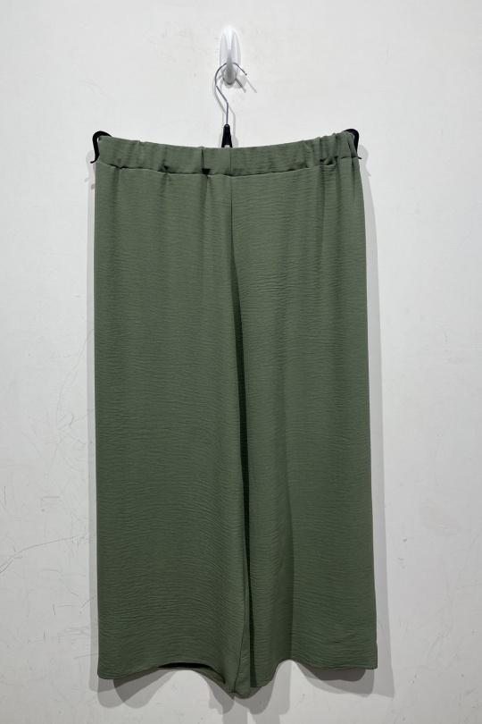 Pantalons Femme Kaki BELLE FA 5858-26 Efashion Paris