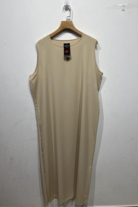 Robes & Combinaisons Femme Beige BELLE FA 1216 Efashion Paris