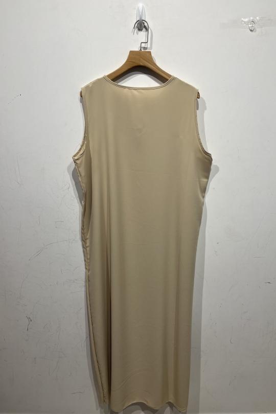 Robes & Combinaisons Femme Beige BELLE FA 1216 Efashion Paris