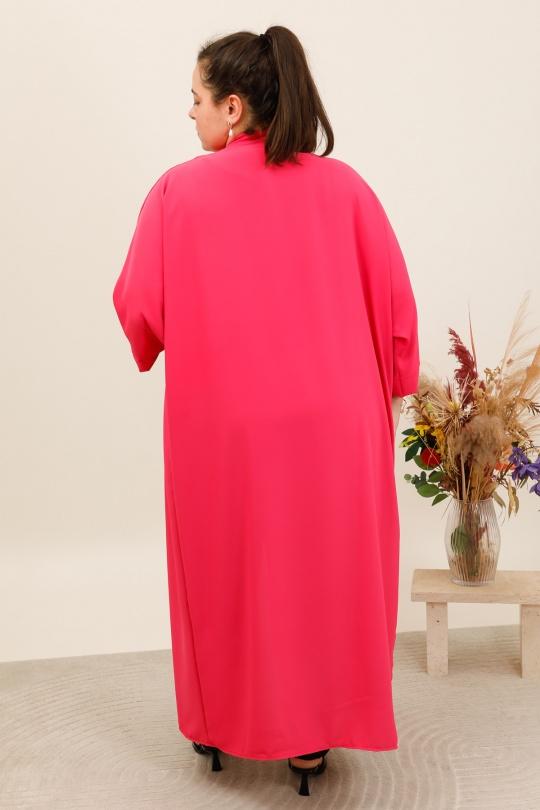 Gilets Femme Fuschia BELLE FA 1218 Efashion Paris