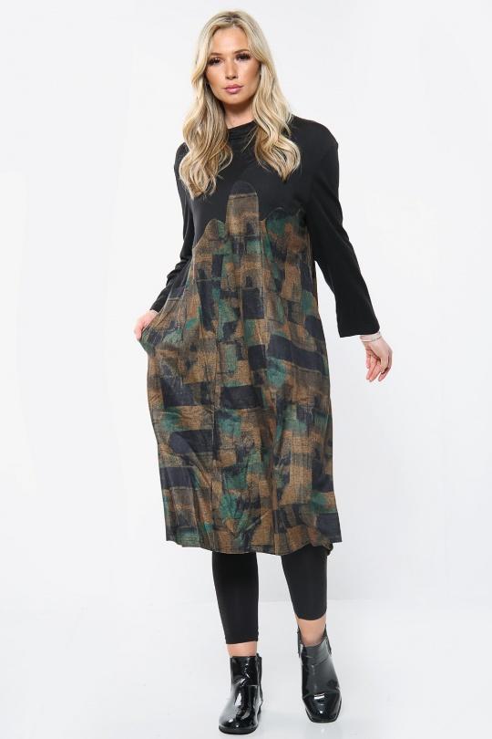 Maxi dresses Women Yellow Bella Blue H913-R6003 Efashion Paris