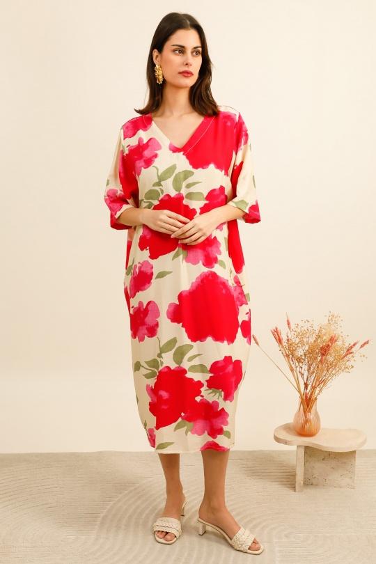 Robes longues Femme Bleu Bella Blue P155-R216 Efashion Paris