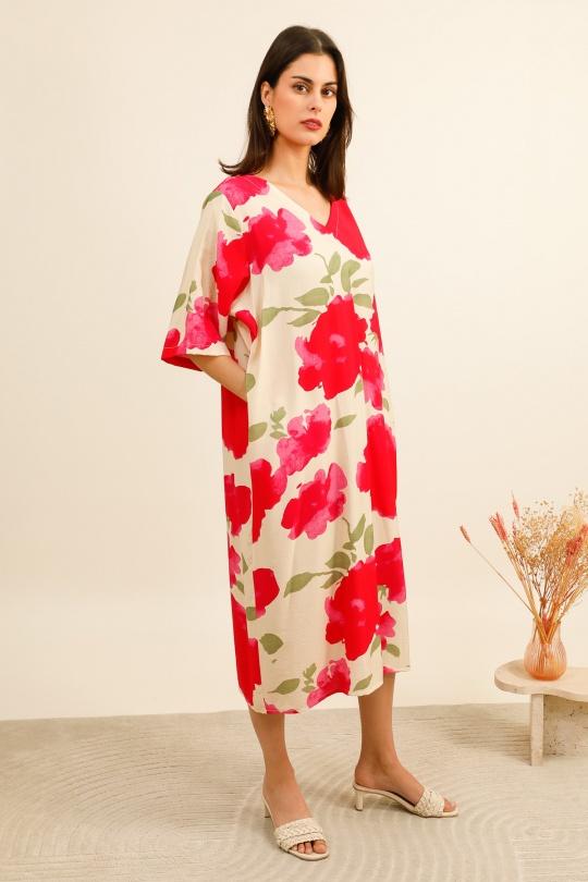 Robes longues Femme Bleu Bella Blue P155-R216 Efashion Paris