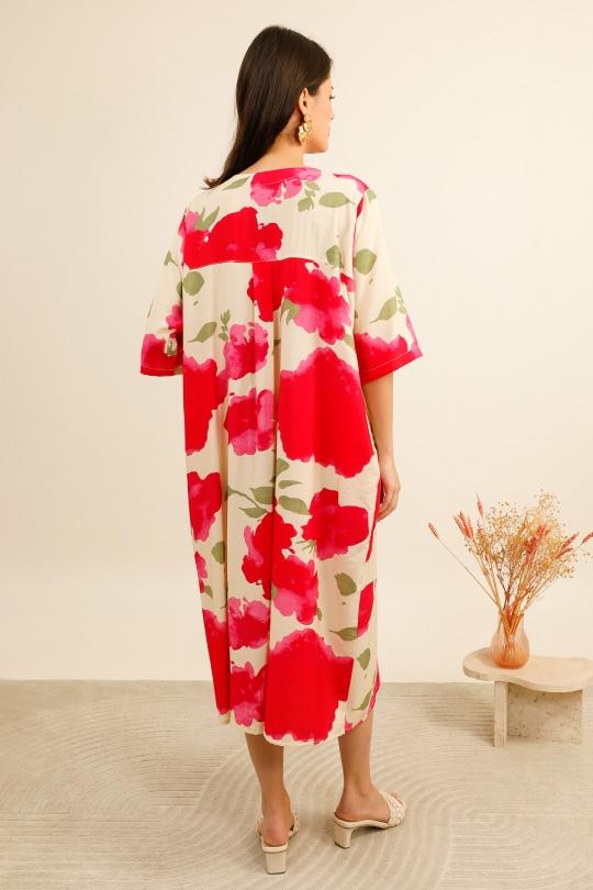 Robes longues Femme Bleu Bella Blue P155-R216 Efashion Paris