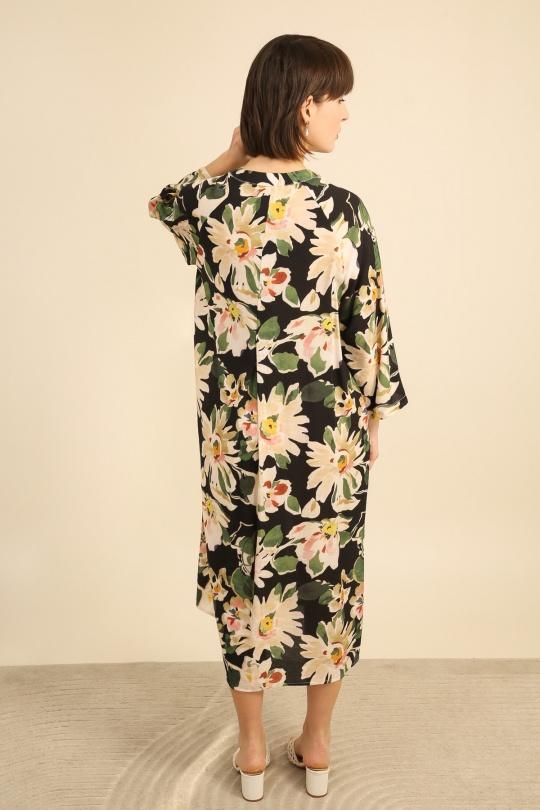 Robes longues Femme Vert Bella Blue P170-R231 Efashion Paris