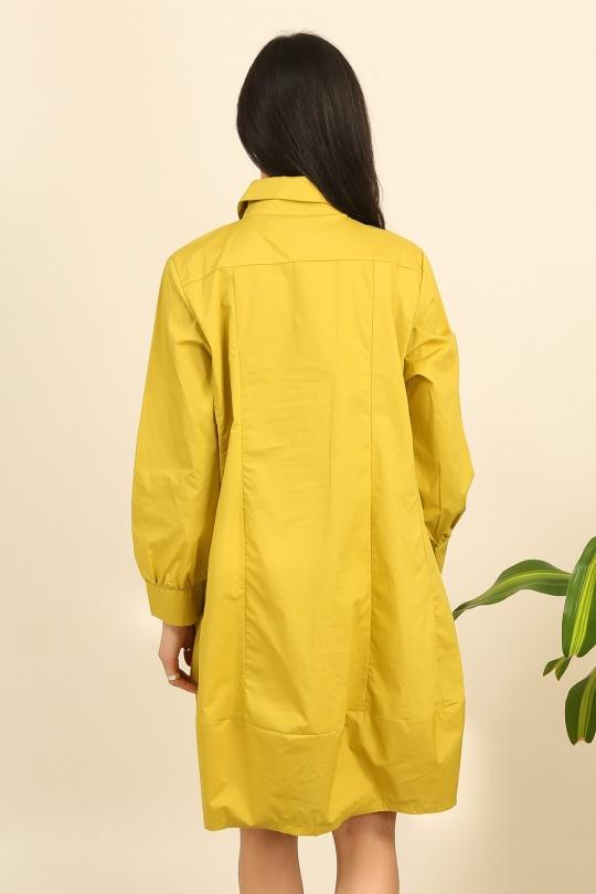 Robes courtes Femme Blanc Bella Blue D616-H3638 Efashion Paris