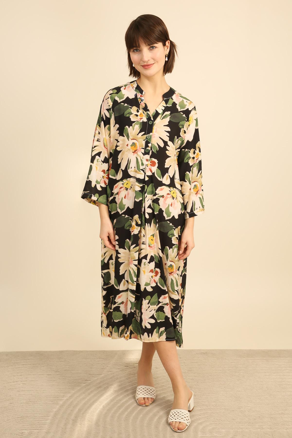 Robes longues Femme Vert Bella Blue P170-R231 #c Efashion Paris