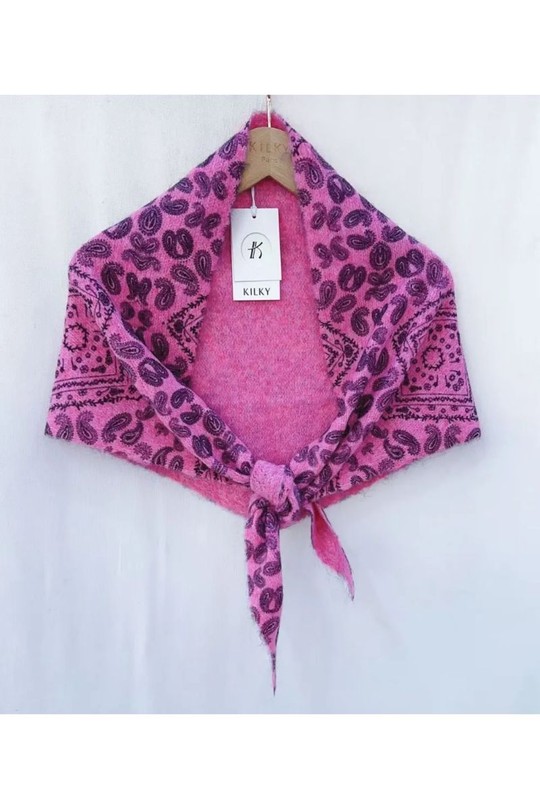 Écharpes Accessoires FUCHSIA KILKY YP2036 Efashion Paris