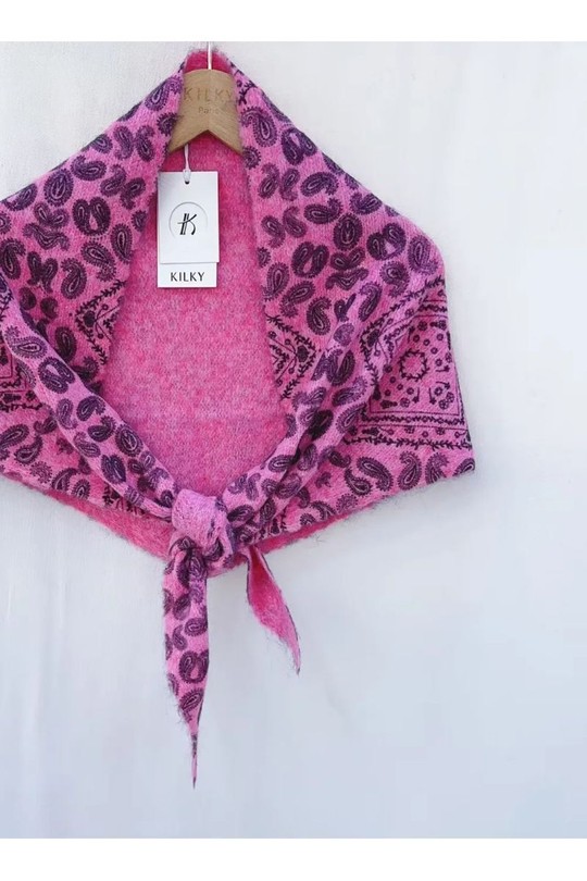 Écharpes Accessoires FUCHSIA KILKY YP2036 Efashion Paris