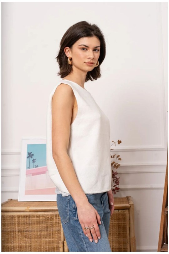 Tops Femme Bleu ciel KILKY YP2032 Efashion Paris