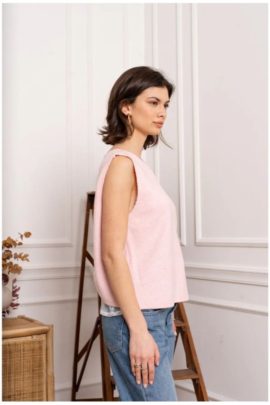 Tops Femme Bleu ciel KILKY YP2032 Efashion Paris