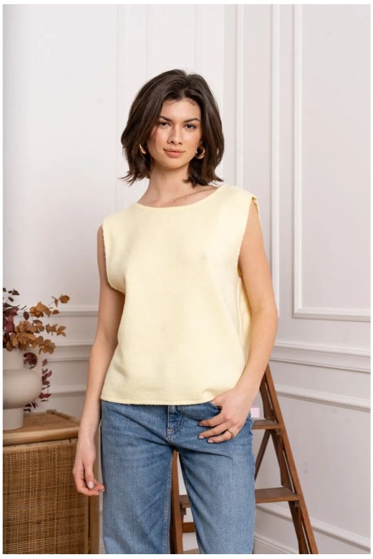 Tops Femme Bleu ciel KILKY YP2032 Efashion Paris