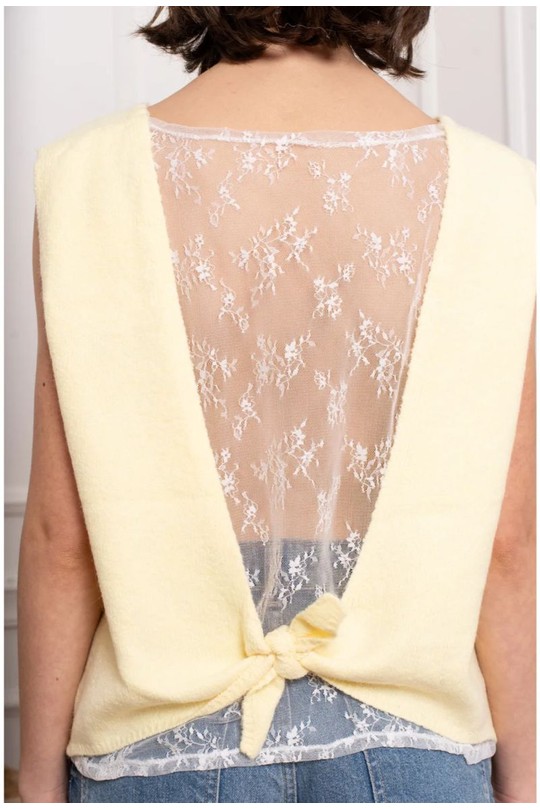 Tops Femme Bleu ciel KILKY YP2032 Efashion Paris