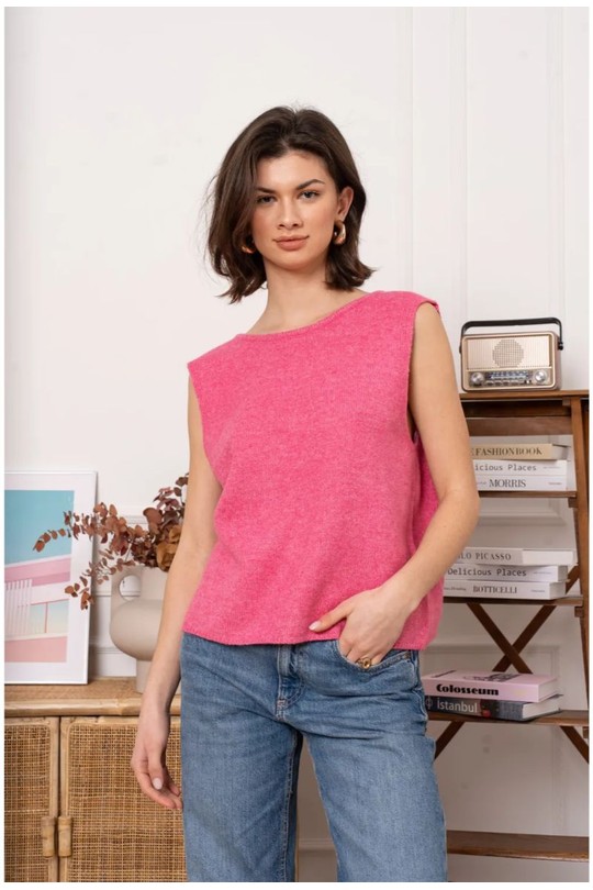 Tops Femme Bleu ciel KILKY YP2032 Efashion Paris