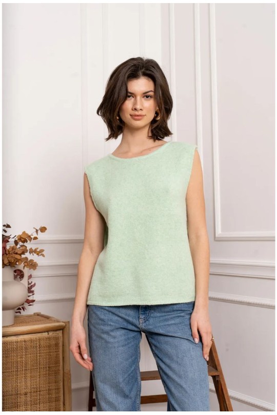 Tops Femme Bleu ciel KILKY YP2032 Efashion Paris