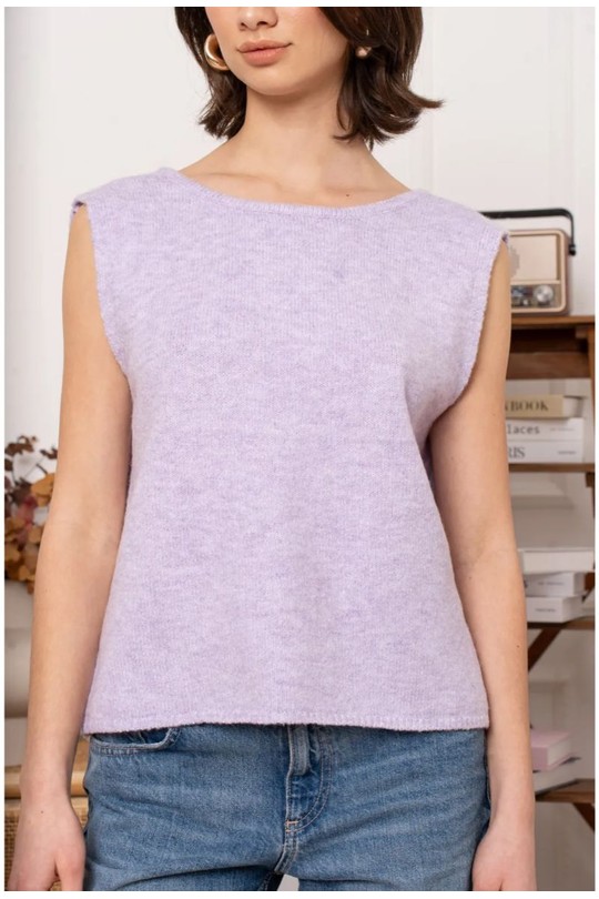 Tops Femme Bleu ciel KILKY YP2032 Efashion Paris