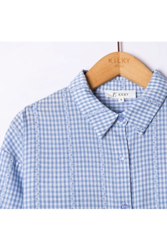 Shirts Women Sky blue KILKY JP3604 Efashion Paris