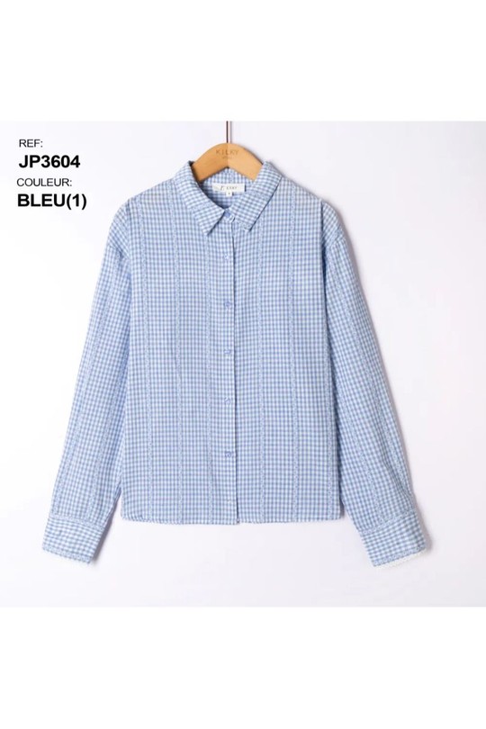 Shirts Women Sky blue KILKY JP3604 Efashion Paris