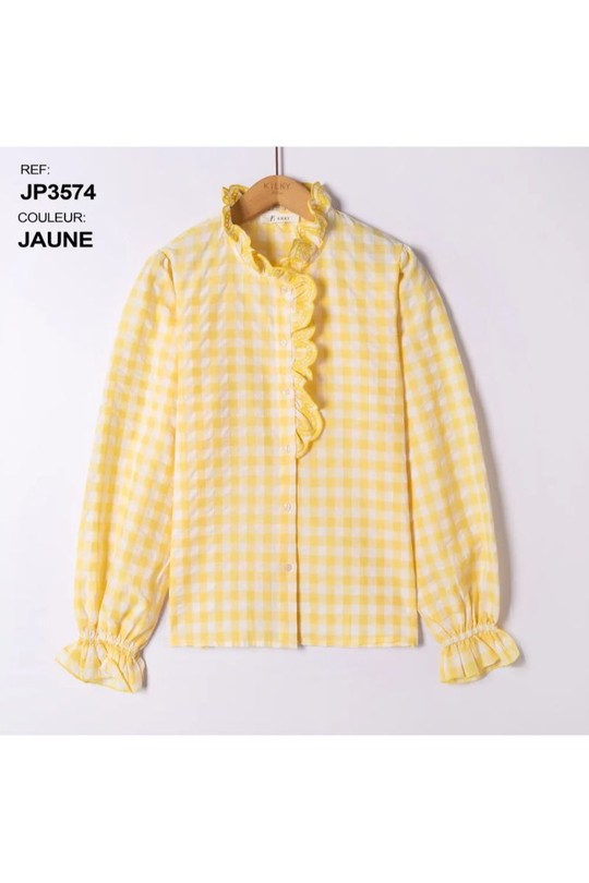 Shirts Women Yellow/pink KILKY JP3574 Efashion Paris