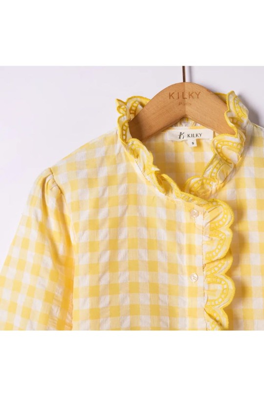 Shirts Women Yellow/pink KILKY JP3574 Efashion Paris