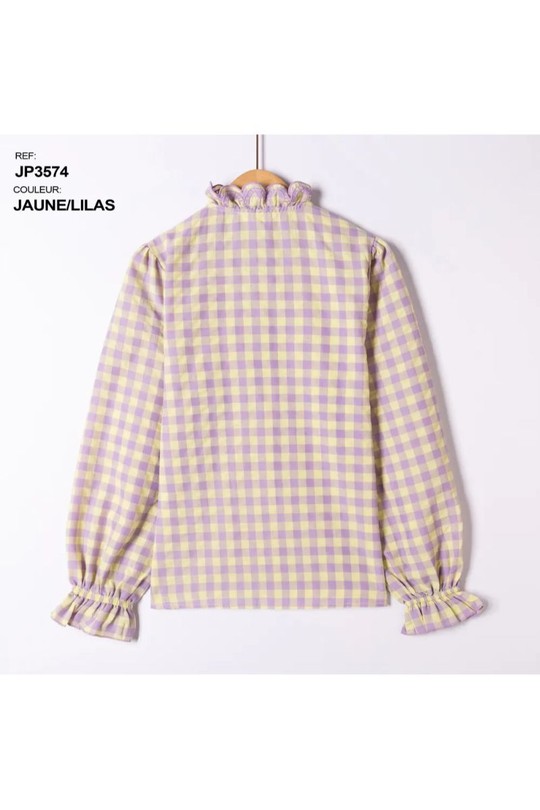 Shirts Women Yellow/pink KILKY JP3574 Efashion Paris