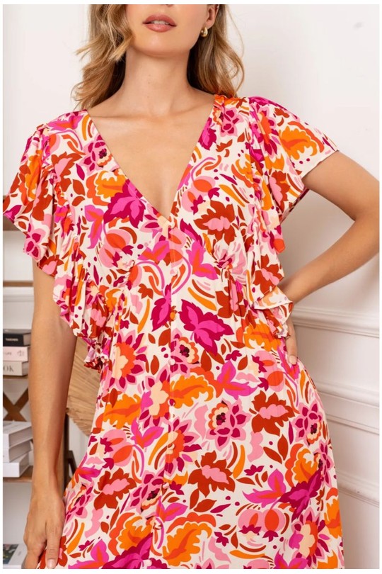 Robes longues Femme FUCHSIA KILKY ZP1053 Efashion Paris