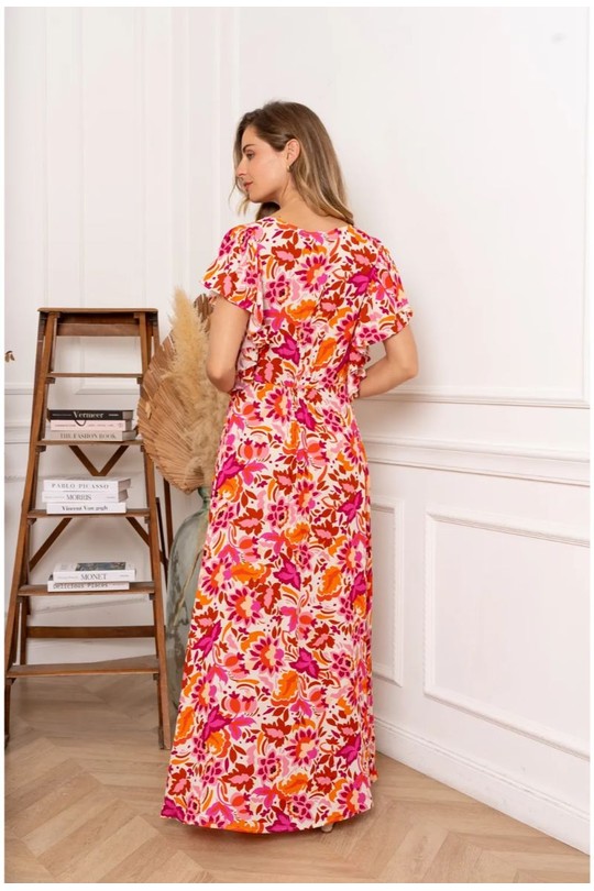 Robes longues Femme FUCHSIA KILKY ZP1053 Efashion Paris