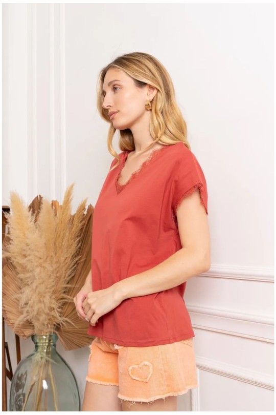 T-shirts Femme Terracota KILKY ZP1061 Efashion Paris