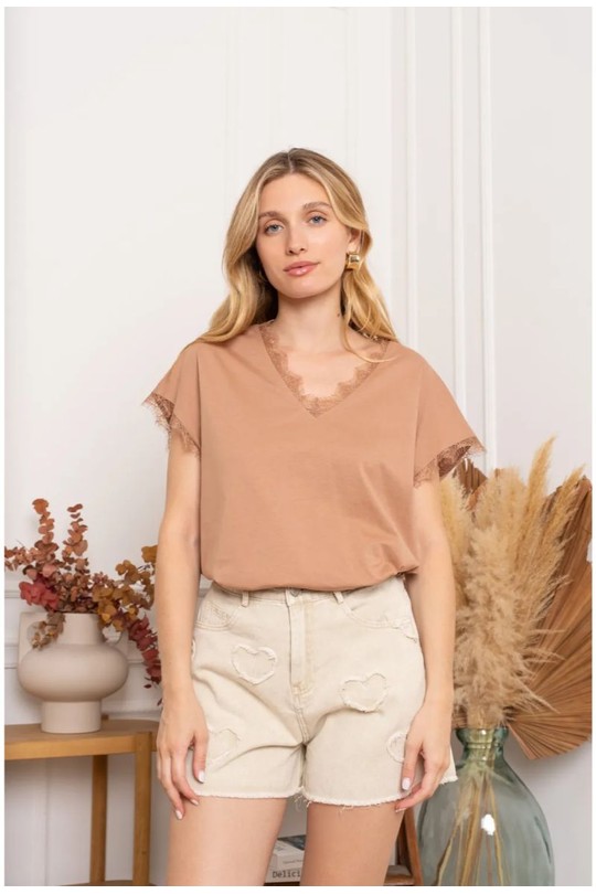 T-shirts Femme Terracota KILKY ZP1061 Efashion Paris