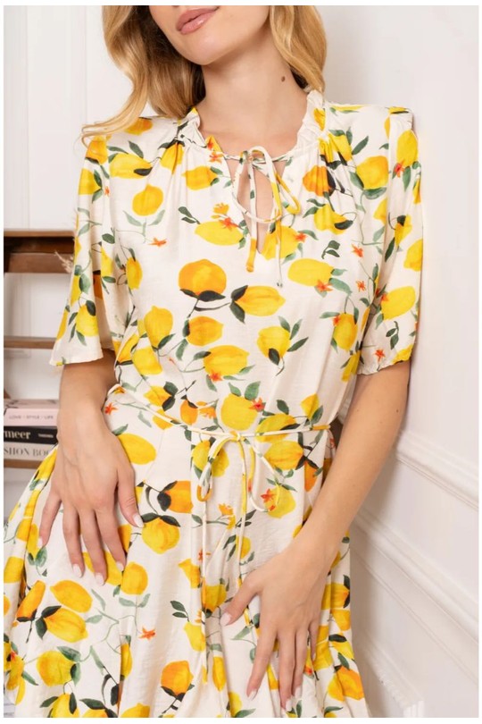 Robes courtes Femme Blanc KILKY AP2650 Efashion Paris