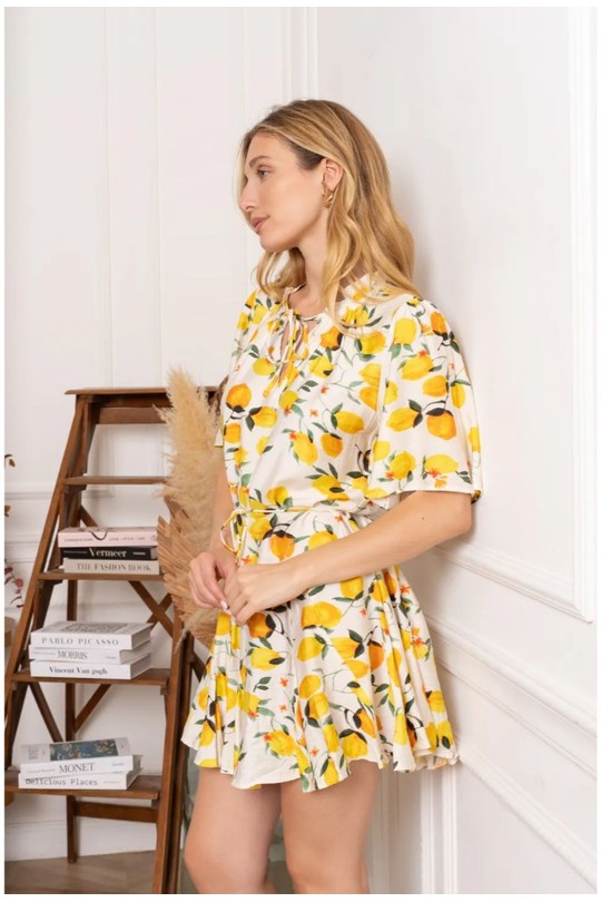 Robes courtes Femme Blanc KILKY AP2650 Efashion Paris