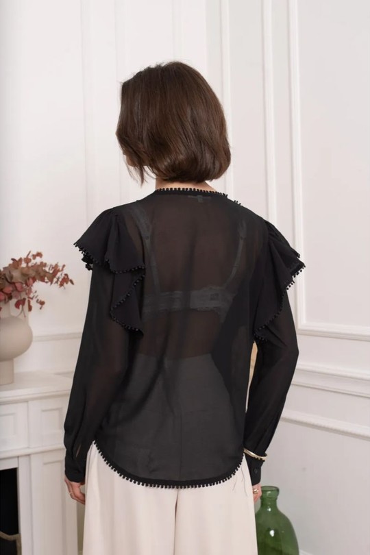 Chemises Femme Jaune clair KILKY DP011 Efashion Paris