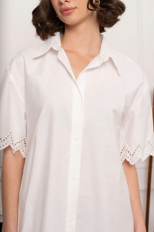 Robes courtes Femme Blanc KILKY JP3610 Efashion Paris
