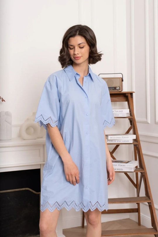 Robes courtes Femme Blanc KILKY JP3610 Efashion Paris