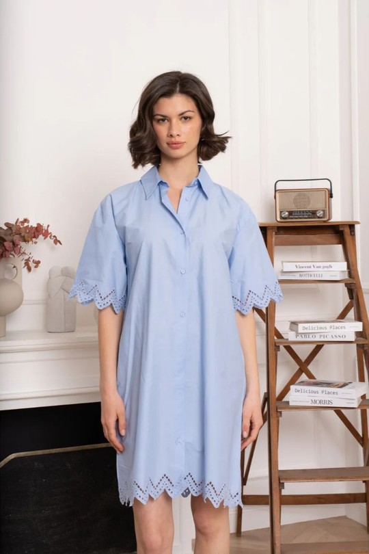 Robes courtes Femme Blanc KILKY JP3610 Efashion Paris