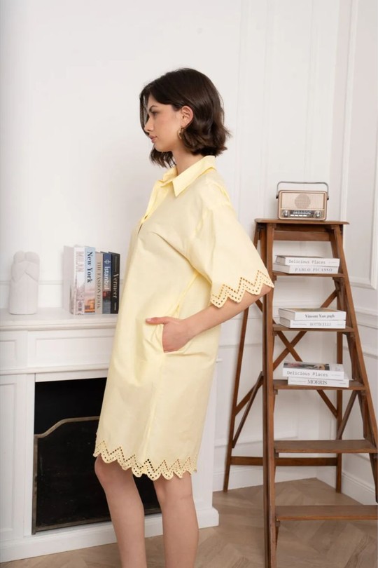Robes courtes Femme Blanc KILKY JP3610 Efashion Paris