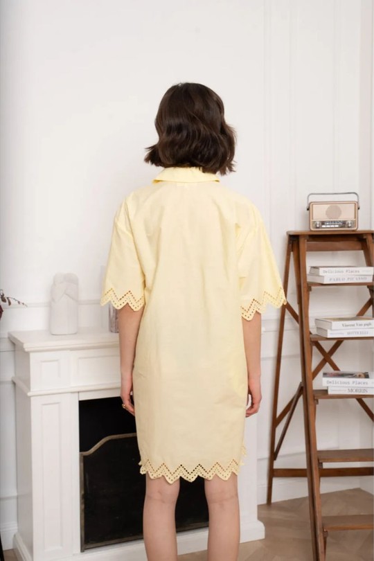 Robes courtes Femme Blanc KILKY JP3610 Efashion Paris