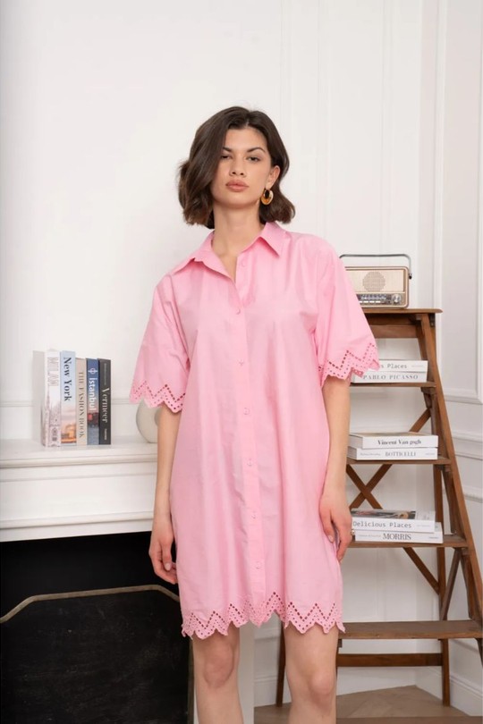 Robes courtes Femme Blanc KILKY JP3610 Efashion Paris